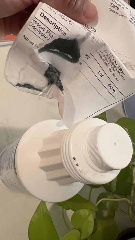 Leaking bottle