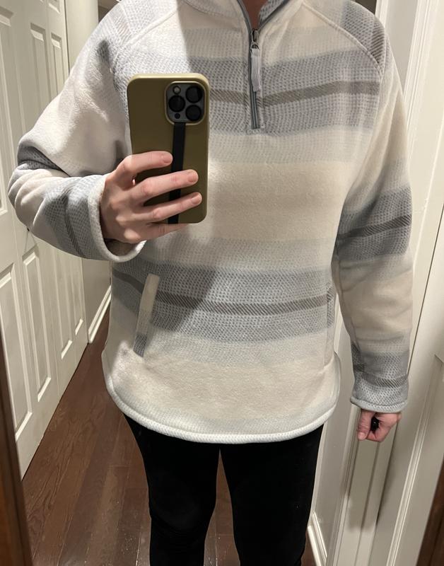 Notice the pattern doesn’t line up on one side of the pocket.