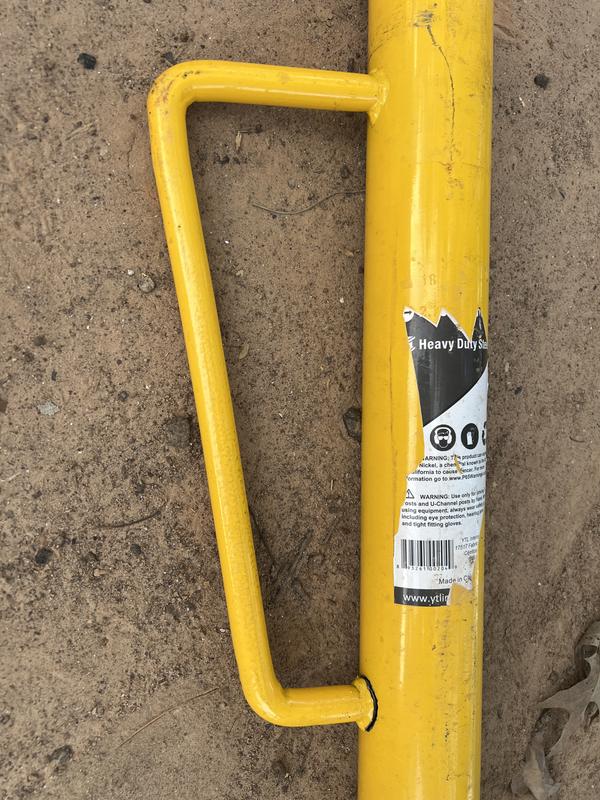 Broken post pounder