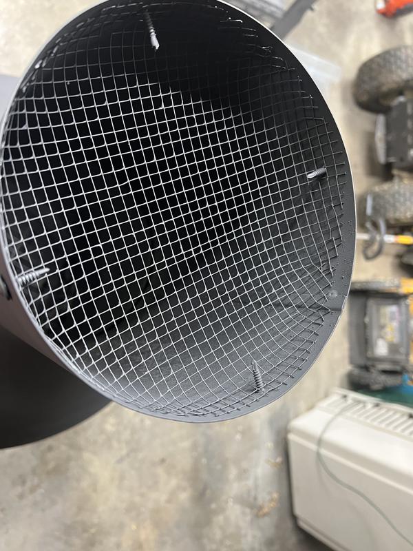 Stack grate I added
