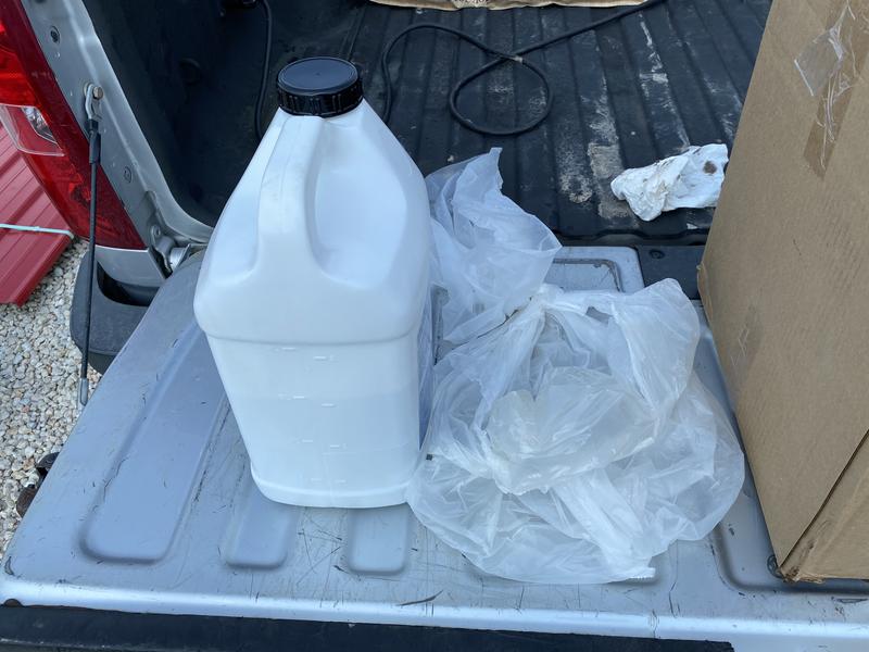 Bag it was wrapped in