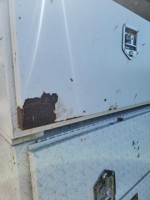 Peeling paint