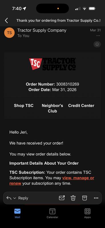 After thinking I cancelled my subscription, I get this email.