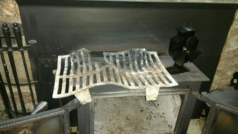 This mornings grate.