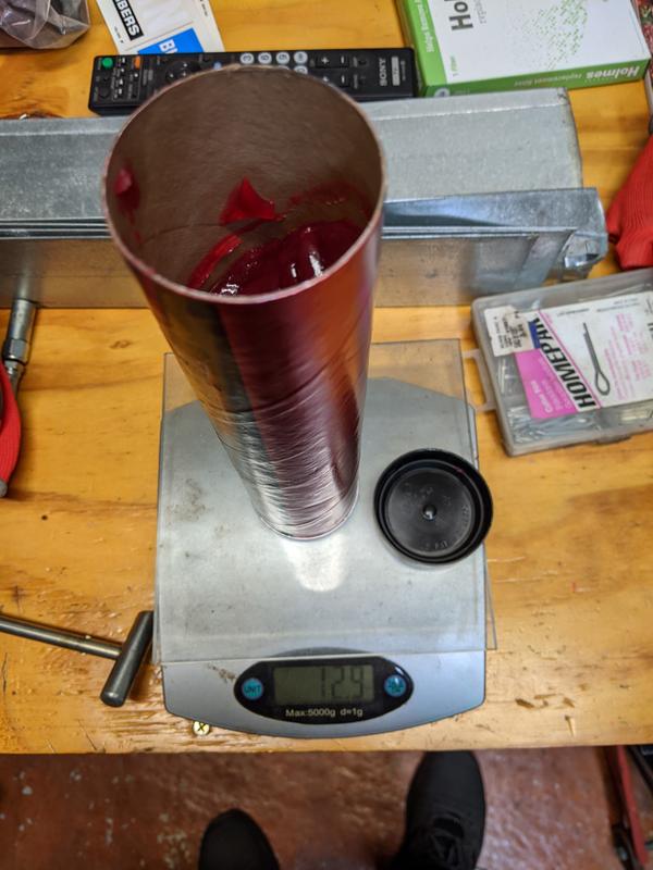 Over 1 oz underfilled