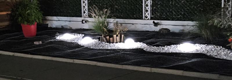 Chicken Wire over Mulch