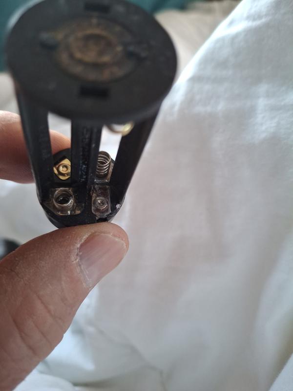 I suspect it may be the materials the battery holder is made of is so impure it corrodes itself away