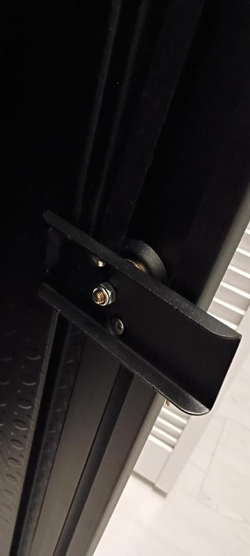 Light gauge metal turn latch
