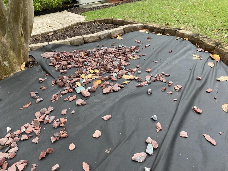 Red washes off and the Bricks appear as gray.