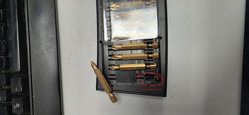 First slot clips snapped off almost immediately