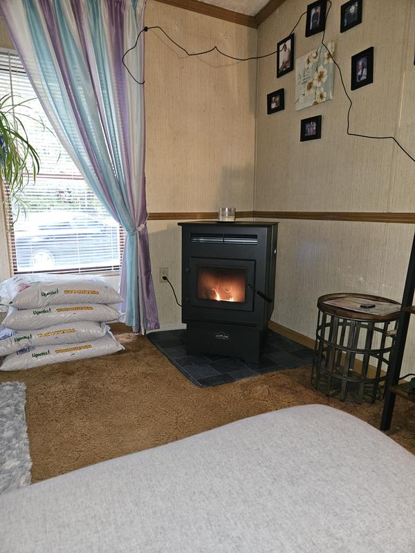 My cleveland pellet stove