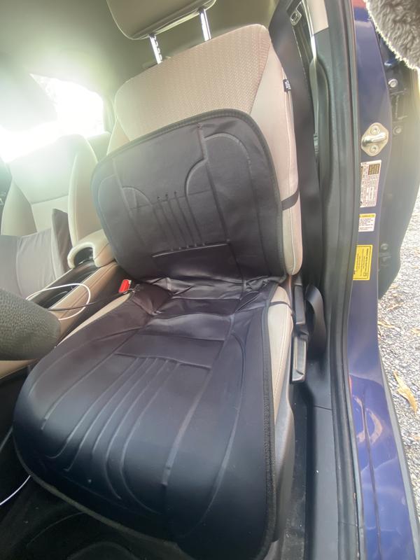 Heats low back down to back of legs