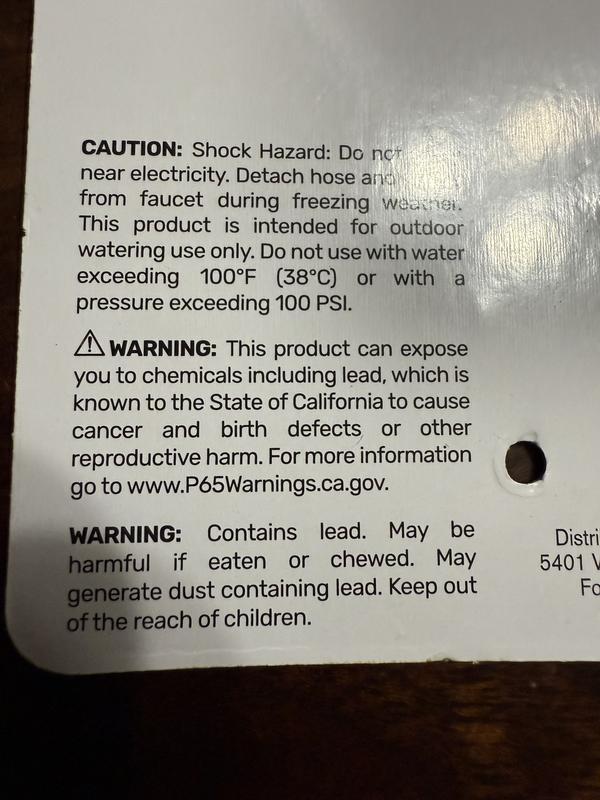 Sprayer is stuck in that position