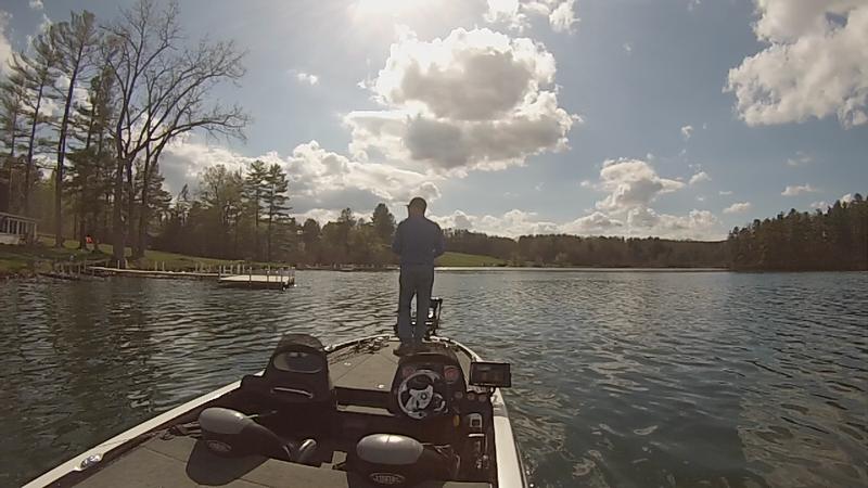 Back out on the water