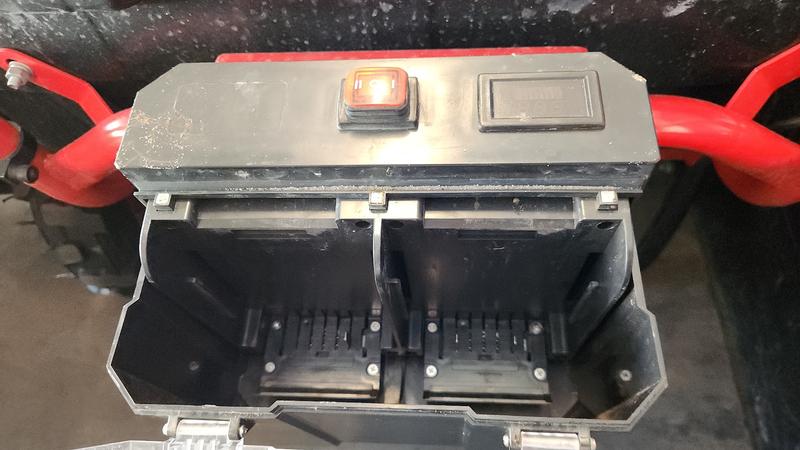Both battery seats lost one of two terminals