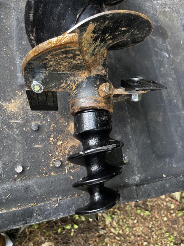 Auger after new parts