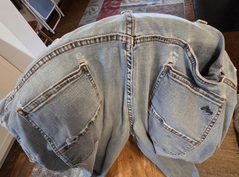 All back pockets tear out