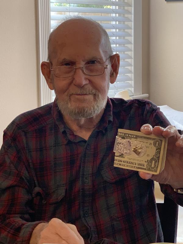 As a longtime Elks Lodge member Daddy sure loving his gift!