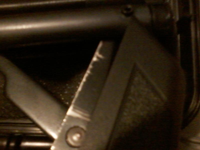 Damage caused by factory defects of brand new gun.