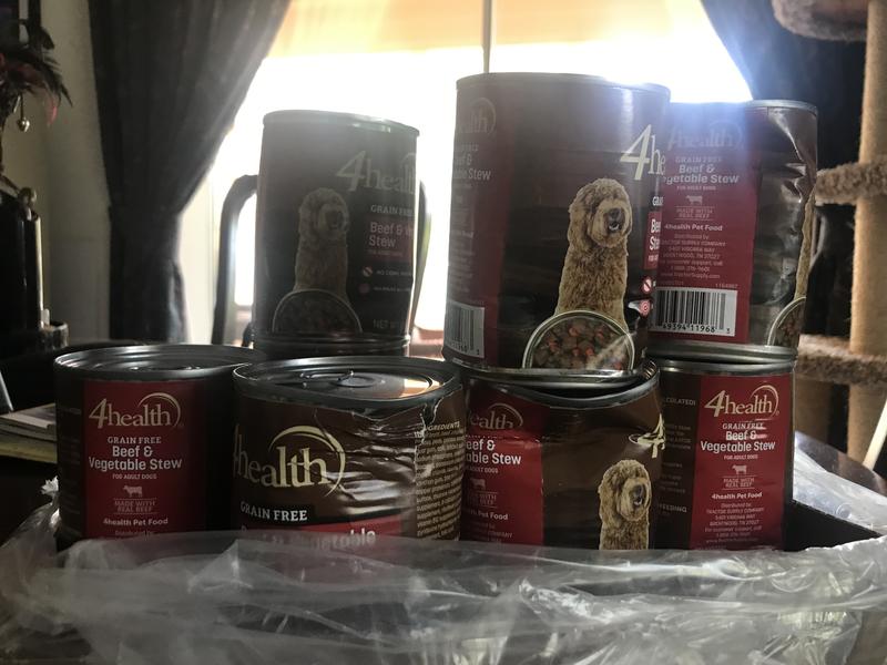 Received dented cans