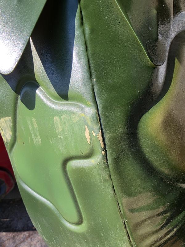 Paint chipping