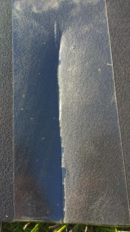 Taped up with mat tape