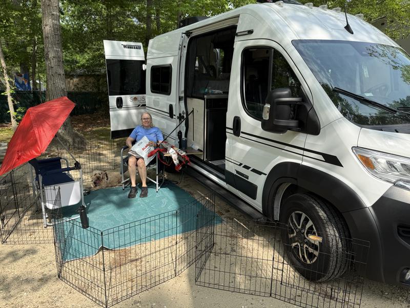 A safe way to relax at camp