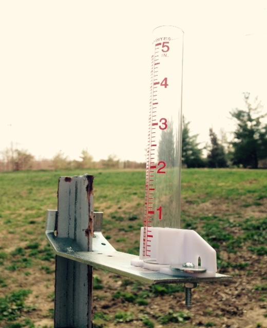 Small Rain Gauge from Tractor Supply. This was just too easy!!!