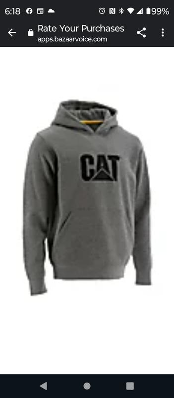 Cat equipment sweatshirt on sale