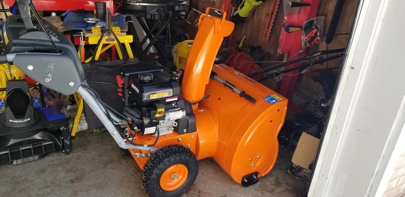 Ready for the next snow