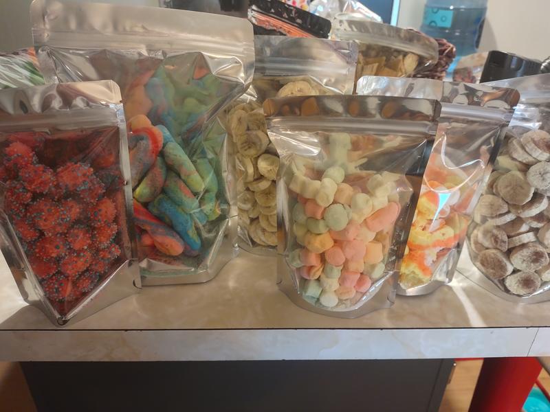 Previous batches of candy