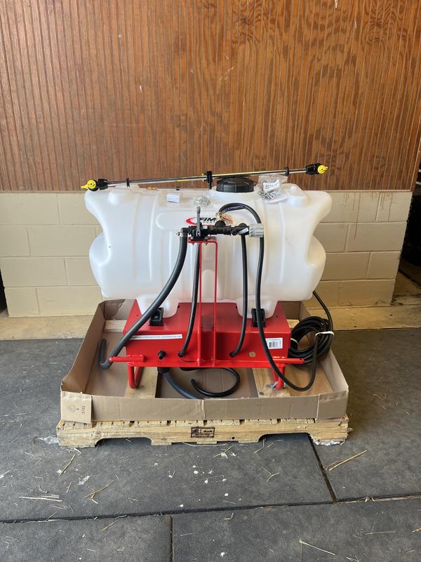 Sprayer and parts sent.  Much assembled, major parts missing