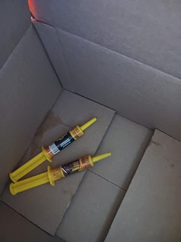 Not happy with the shipping i ordered a case qty so they could ship them in the case nope i got 2 with out cape and they leaked all over makeing a very sticky mess.  But i really like the product its natural and help my mini with allergies