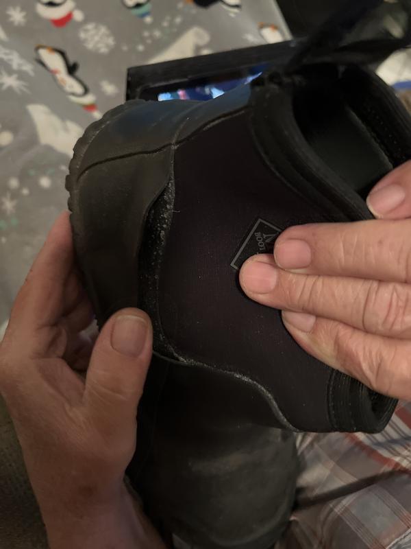 Side seam coming apart.