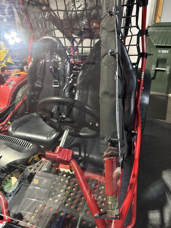 Kart windshield