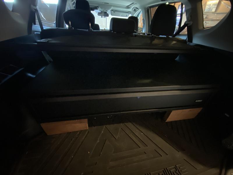 Installed on a Toyota RAV4 Adventure