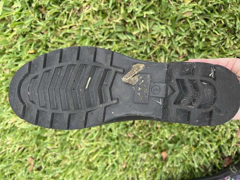 Hurricane Beryl tree cleanup- great boots!