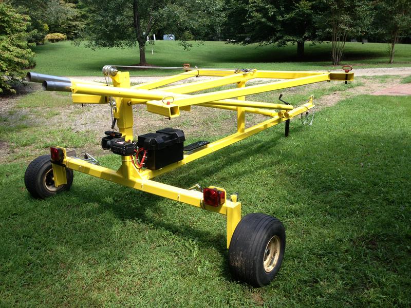 Thomas Goal Post collasped for road travel