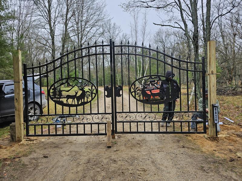 Used on these gates.