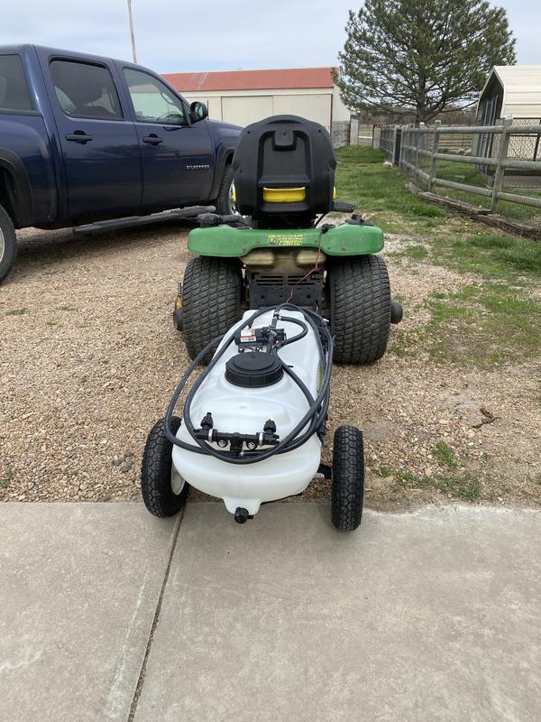 You can see sprayer nozzles on the unit