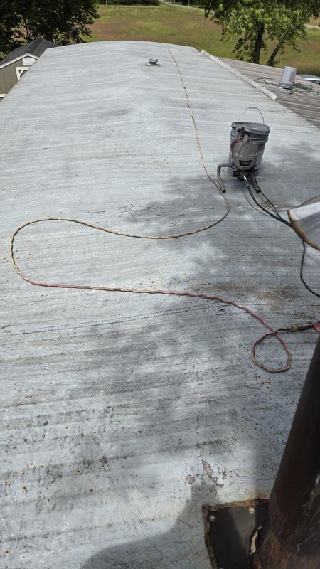 Covered the full 1500 square feet without thinning