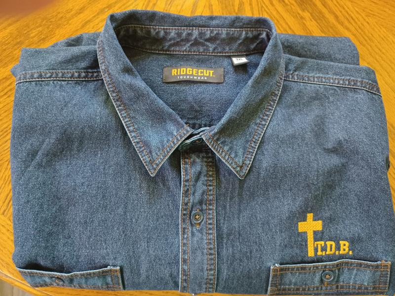 Ridgecut Men's Denim Long-Sleeve Work Shirt at Tractor Supply Co