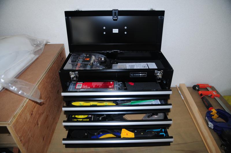JobSmart 20.5 in. 4-Drawer Steel Tool Box - (Now I have room in my other tool box.)