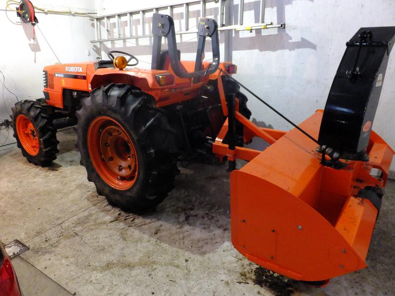 Kubota & Blower