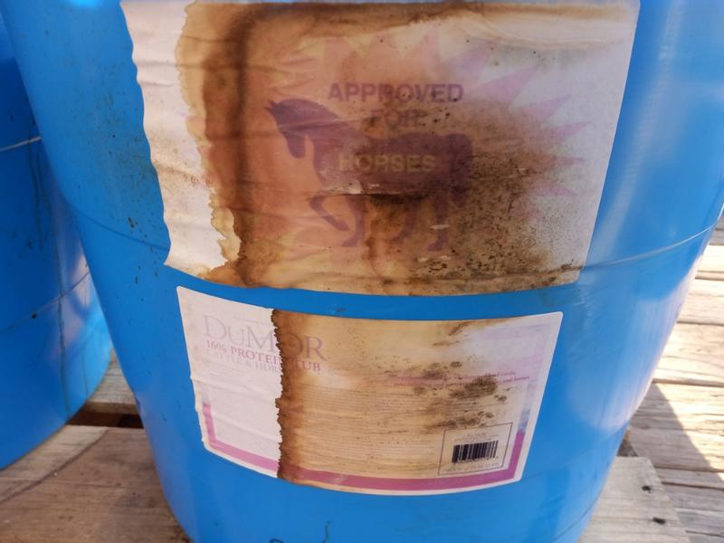 The label even has some serious damage from being left to be heated and wet.