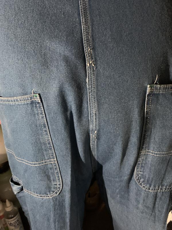 Whoever sewed these could have done a better job than what was done. I was about to buy 2 pairs but just got one. I hate to say anything bad about these overalls but for the price. I hope to gotten a better product