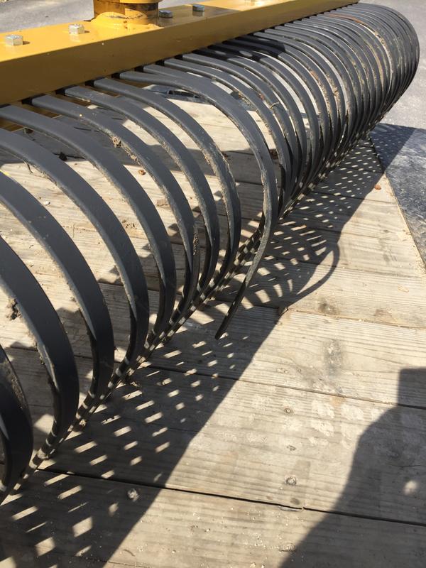 Bent tine first pass