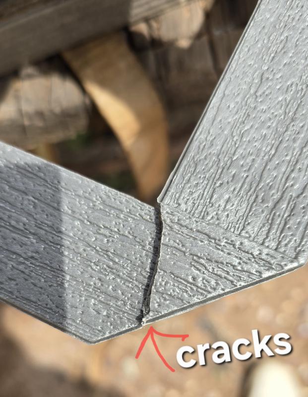 Cracks on the gray 4x8 lattice