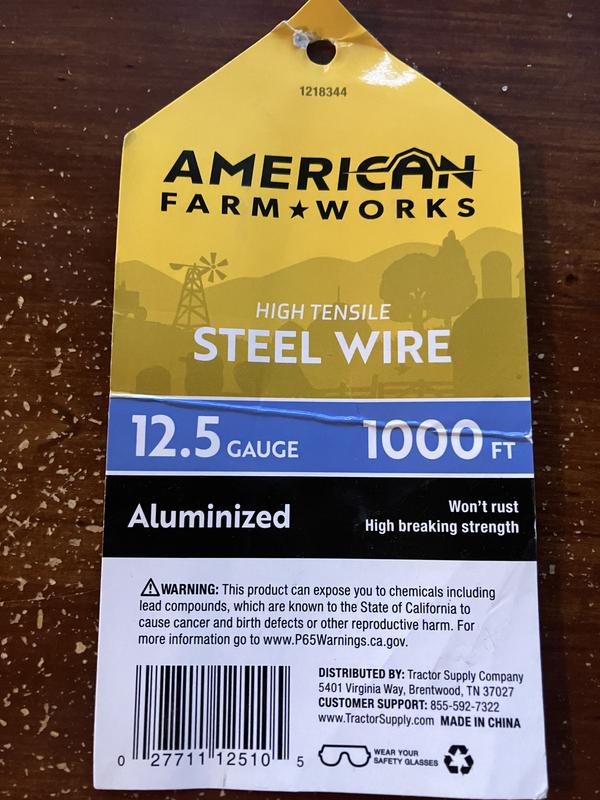 Product tag no psi listed