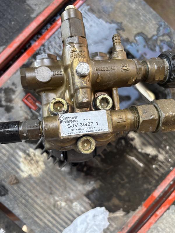 This pump was replaced.